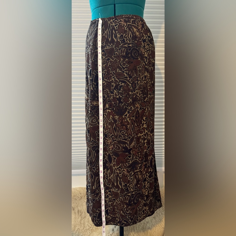 Sigrid Olsen Sport. Wrap maxi skirt.